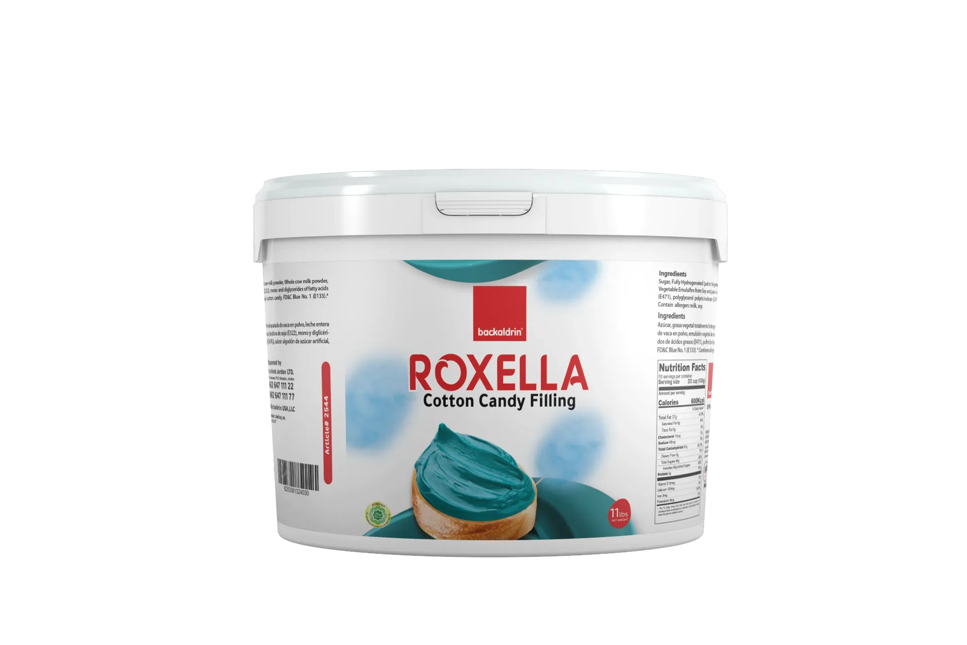 Roxella Cotton  Candy Filling