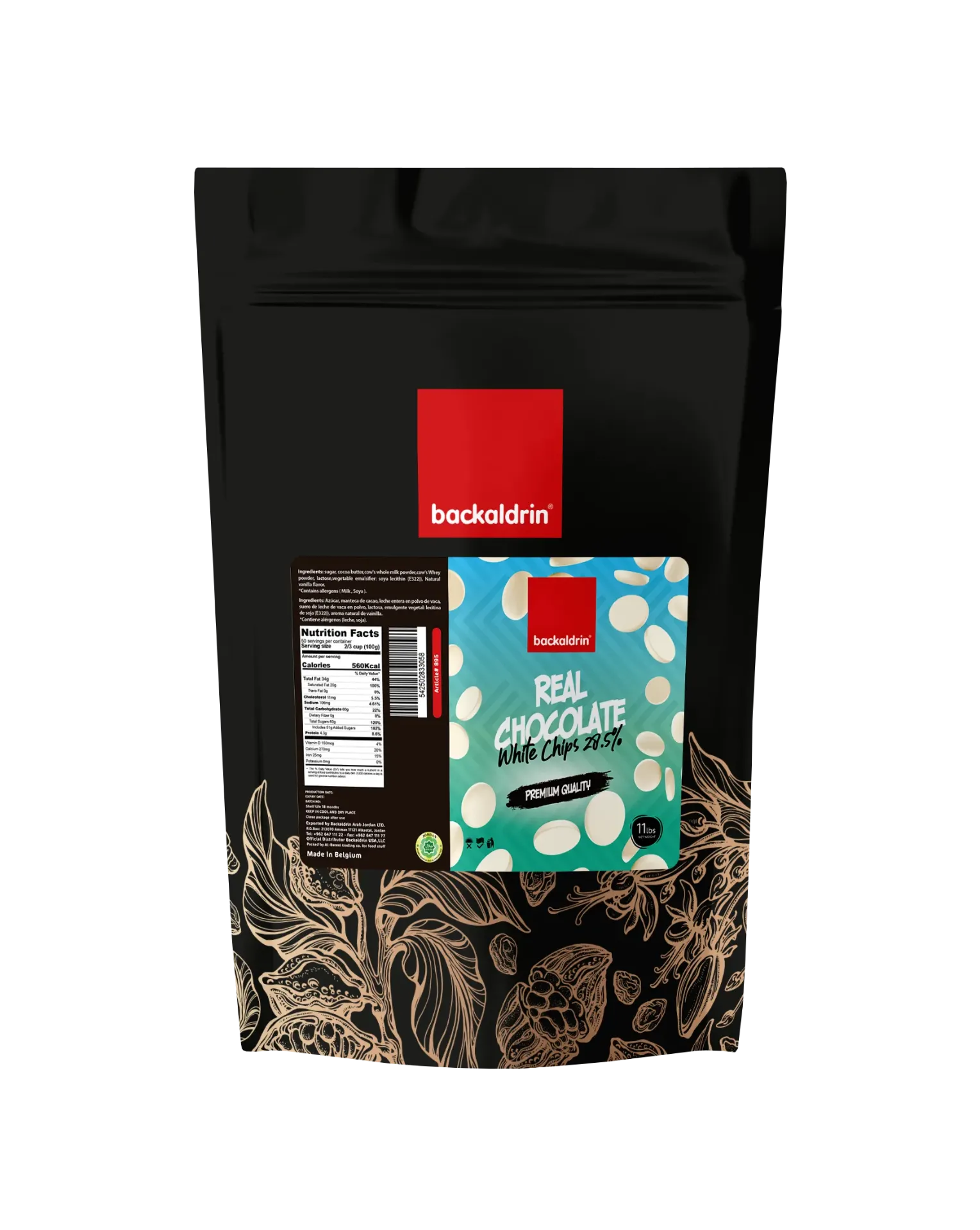 Real Chocolate Chips White 5*2