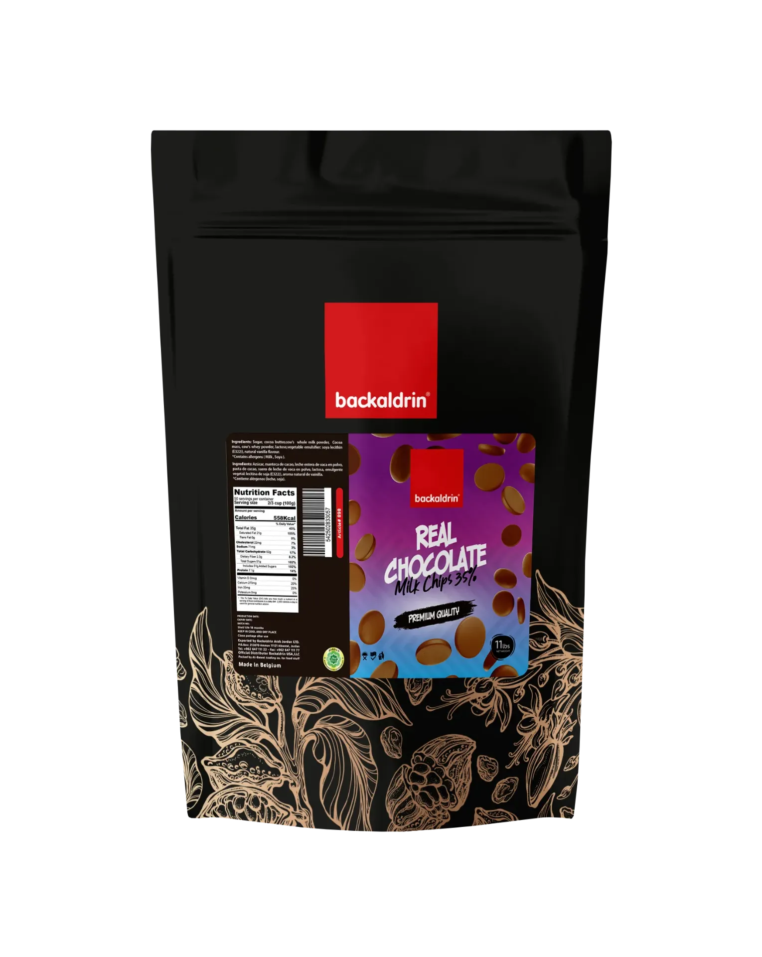 Real Chocolate Chips Milk 5*2